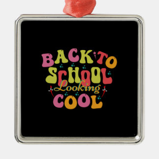 Teacher Back To School Looking Cool Metal Tree Decoration