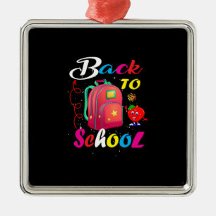 Teacher Back To School Metal Tree Decoration