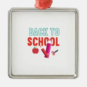 Teacher Back To School Metal Tree Decoration