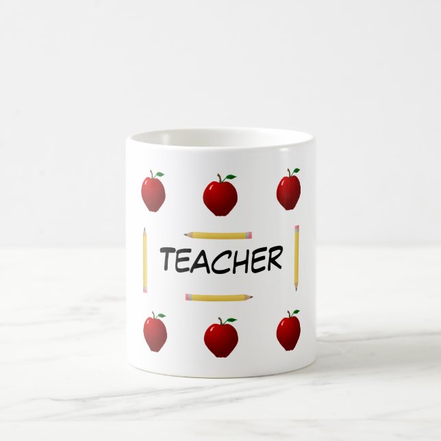 Teacher back to school template Mug (Center)