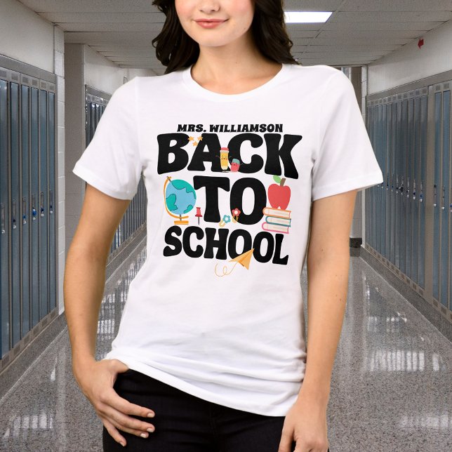 Teacher Back To School  Tri-Blend Shirt (Creator Uploaded)