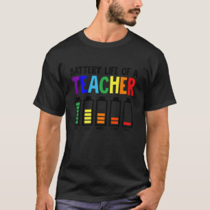 Teacher Battery T-Shirt