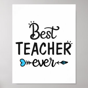 TEACHER - Best Ever Poster