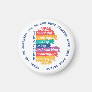 Teacher - BEST Quotes Magnet