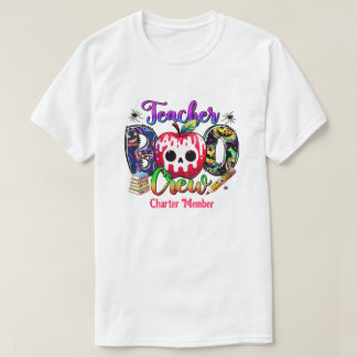 Teacher Boo Crew Halloween T-Shirt