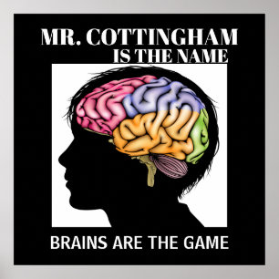 Teacher Brain Poster