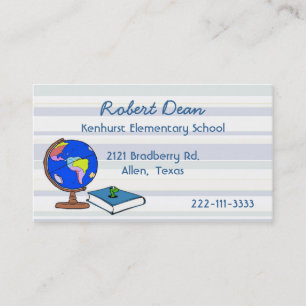 Teacher Business Card