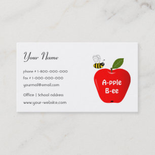 Teacher Business Card