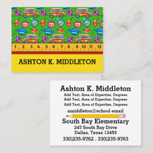 Teacher Business Card