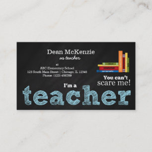 Teacher Business Card