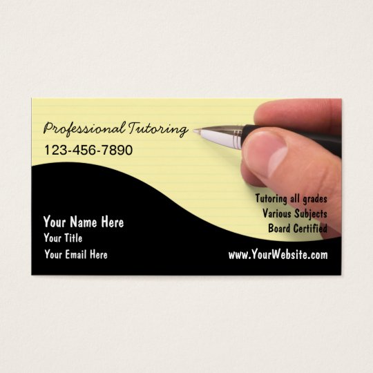 Teacher Business Cards