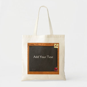 Teacher Chalkboard Tote Bag