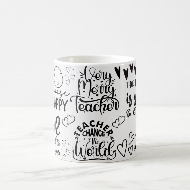 teacher chance coffee mug (Center)