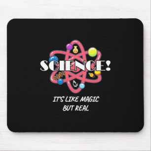 Teacher Chemistry Science Is Like Magic But Real Mouse Mat
