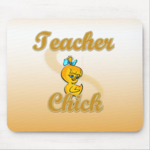 Teacher Chick Mouse Mat