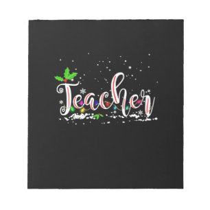 Teacher Christmas Notepad