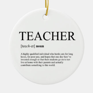 Teacher Christmas Ornament