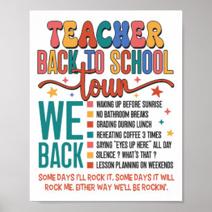 Teacher Ck To School Tour Bruh We Ck 1st Day Of Sc Poster
