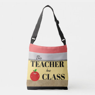 teacher class crossbody bag