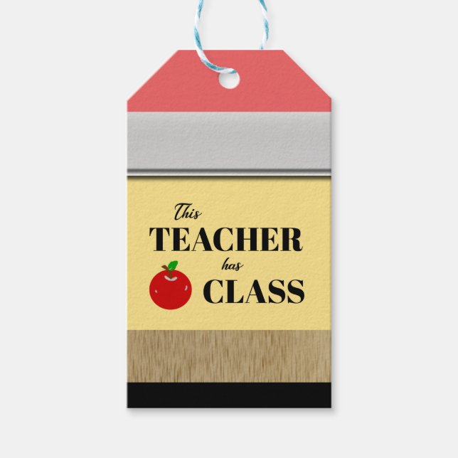 teacher class gift tags (Front)