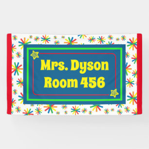 Teacher Classroom Banner