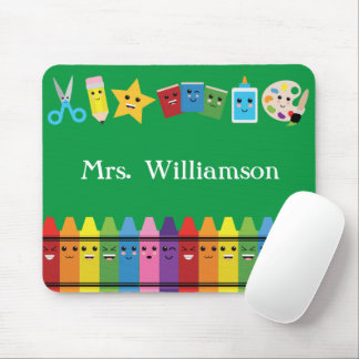 Teacher Classroom Kawaii Mouse Mat