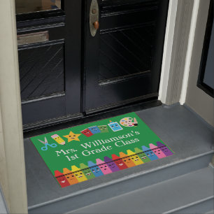 Teacher Classroom Welcome Doormat