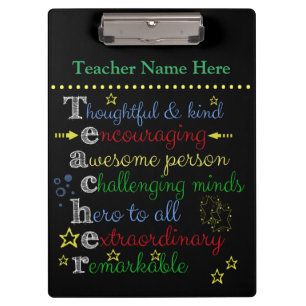 Teacher Clip Board