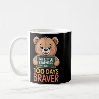 Teacher Clroom 100 Days Of School Cute Learners Coffee Mug