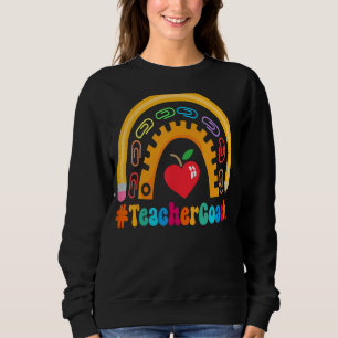 Teacher Coach Appreciation Week Back to School 100 Sweatshirt