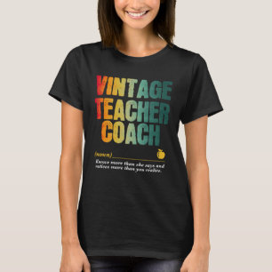 Teacher Coach Appreciation Week Back to School 2 T-Shirt