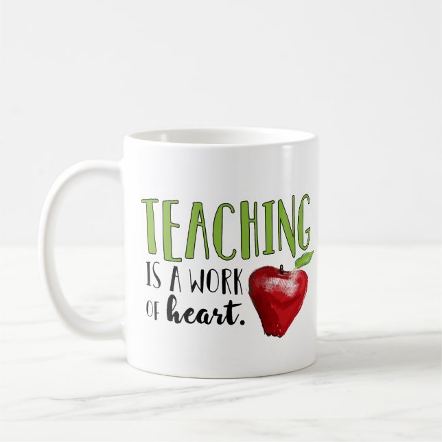 Teacher Coffee Mug (Left)