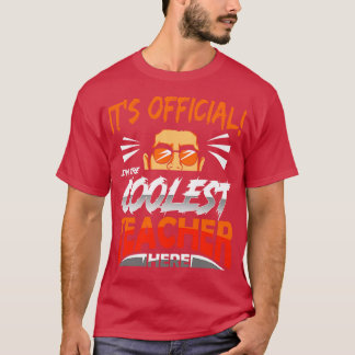 Teacher Coolest Teacher T-Shirt