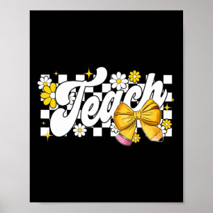 Teacher Coquette Bow Teacher Appreciation Back To Poster