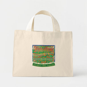 Teacher create the future / Teacher Appreciation Mini Tote Bag