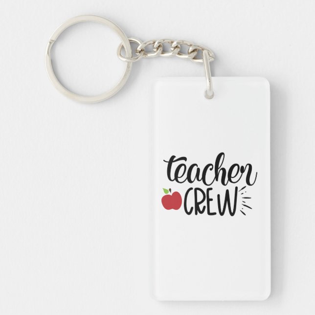 Teacher Crew Key Ring (Front)