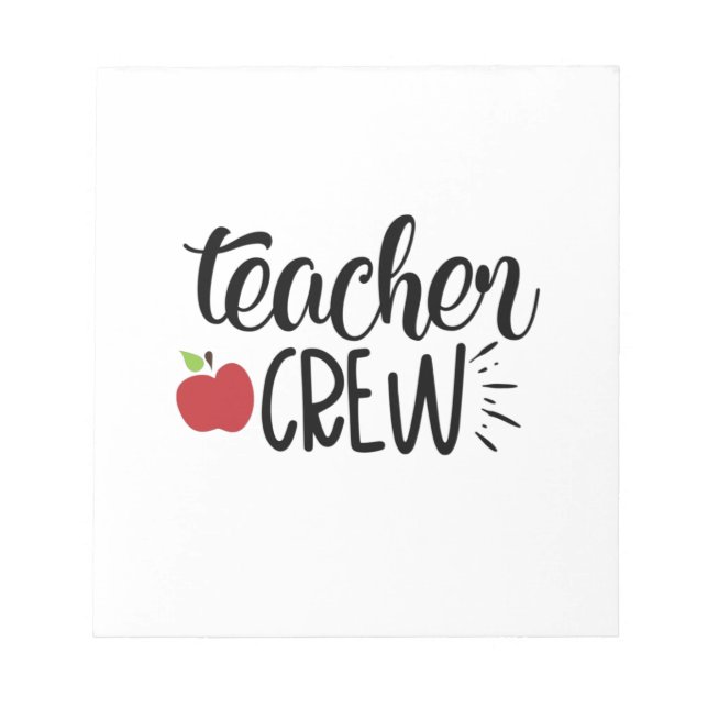 Teacher Crew Notepad (Front)
