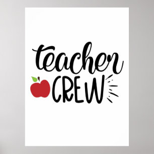 Teacher Crew Poster