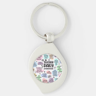 Teacher Daily Key Ring
