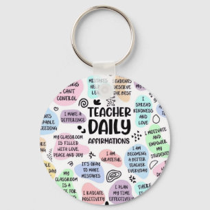 Teacher Daily Key Ring
