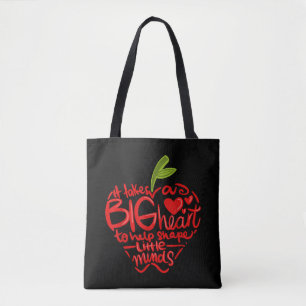 Teacher Day Appreciation Day Apple Teach Learn Tote Bag