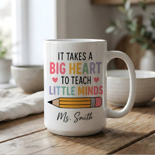 Teacher Day Gif Appreciation Accent Pencil Teacher Coffee Mug