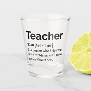 Teacher Definition Shot Glass