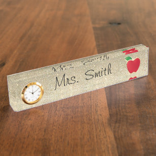 Classroom Desk Name Plates Zazzle Uk