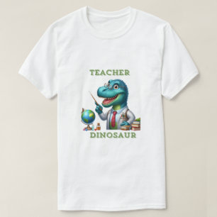 Teacher Dinosaur Dino T-rex  T-Shirt