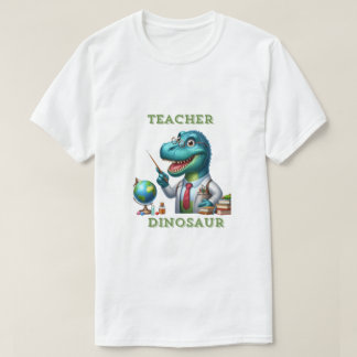 Teacher Dinosaur Dino T-rex  T-Shirt