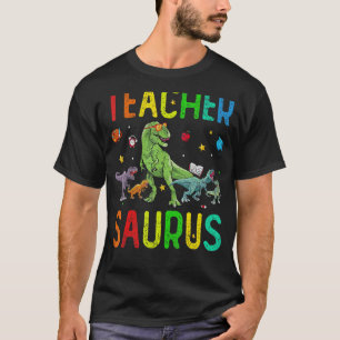 Teacher Dinosaur Teachersaurus Rex Men Women 1 T-Shirt