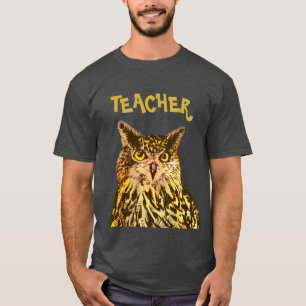 Teacher, Eagle owl T-Shirt
