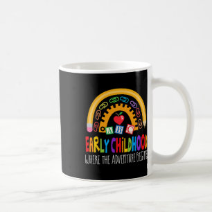 Teacher Early Childhood Education Preschool Head S Coffee Mug