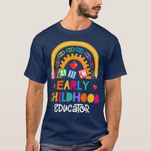 Teacher Early Childhood Educator Preschool Head St T-Shirt